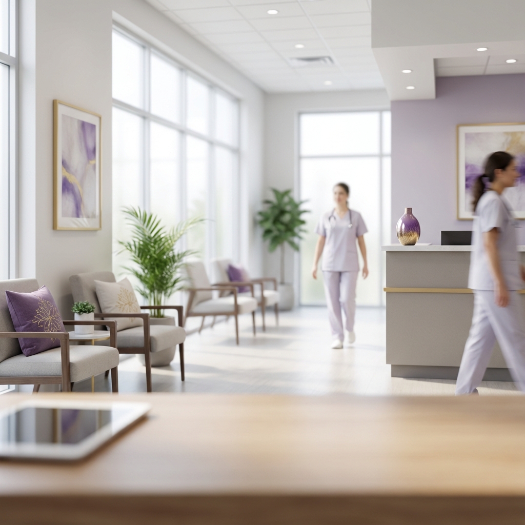 Aarunya Healthcare Clinics reception and care spaces